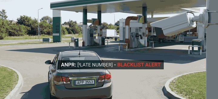 Cámaras para gasolinera