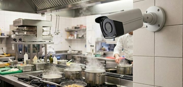 Cámaras de seguridad para restaurante